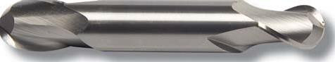 BENCHMARK CARBIDE 5225000BNC4 1/2 X 1/2 X 5/8 X 3, 2FL SC STUB DEEM BALL NOSE TICN